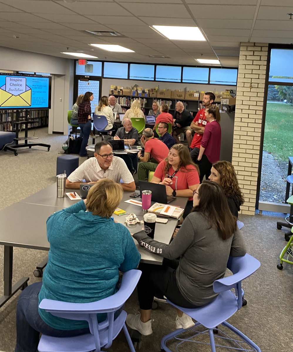 PV staff digging in deep with Discovery Groups…an exciting opportunity for students to discover & explore their strengths, interests, and passions. Our Inspired Journey is underway! @EPEaglesPV @EPS272 #WeInspireEach #letsgopv