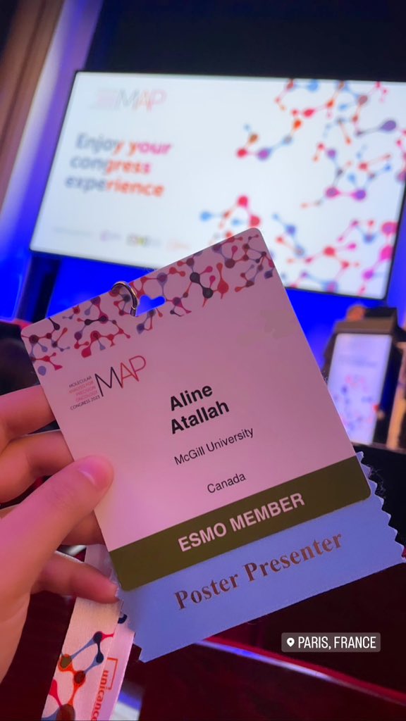 Aline Atallah (@alineatallah_) on Twitter photo Day 1 #MAP2023: great talks on clonal evolution, molecular characterization, TME, and cancer immunology/immunotherapy! Looking forward for the rest of the talks! <a href="/myESMO/">ESMO - Eur. Oncology</a> Day 1 #MAP2023: great talks on clonal evolution, molecular characterization, TME, and cancer immunology/immunotherapy! Looking forward for the rest of the talks! <a href="/myESMO/">ESMO - Eur. Oncology</a>