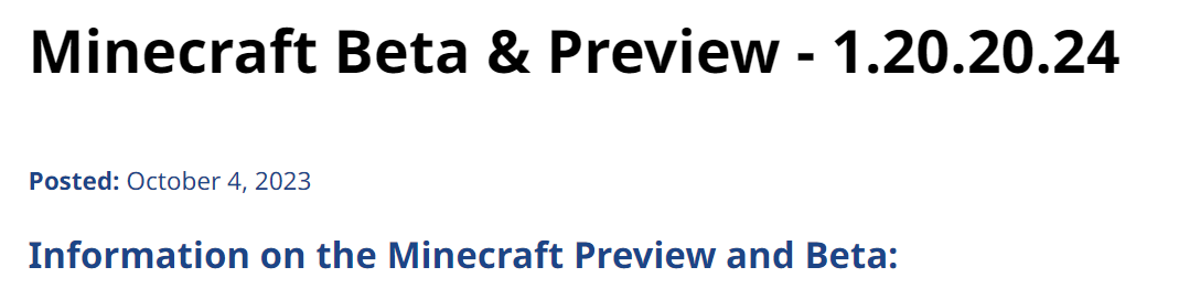 Andrew (Toycat) on X: Minecraft 1.21 if it was exclusively