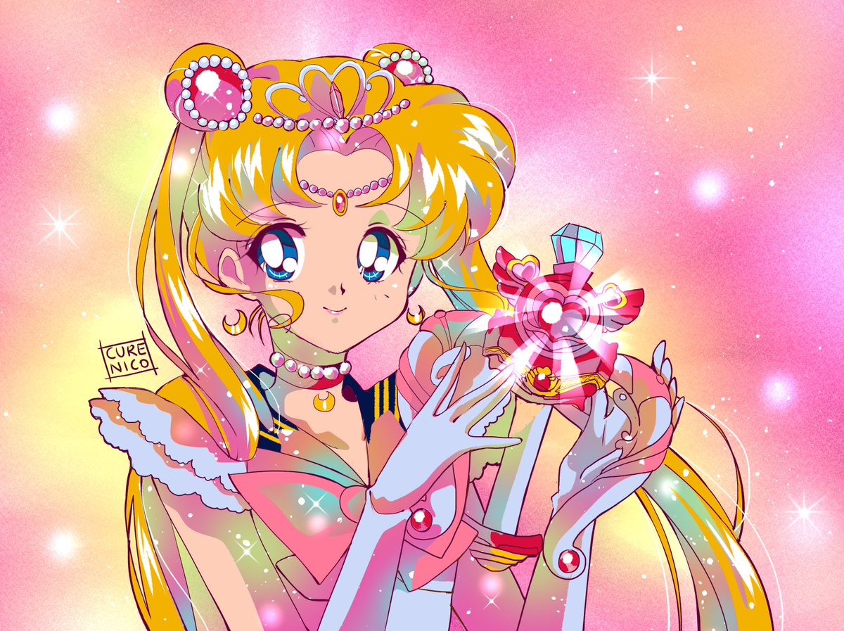 curenicoart's tweet photo. Pretty Guardian Sailor Moon 20th Anniversary ✨🩷✨ https://t.co/3IWFoAwzlJ