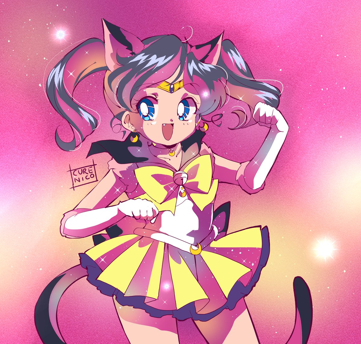 curenicoart's tweet photo. Pretty Guardian Sailor Moon 20th Anniversary ✨🩷✨ https://t.co/3IWFoAwzlJ