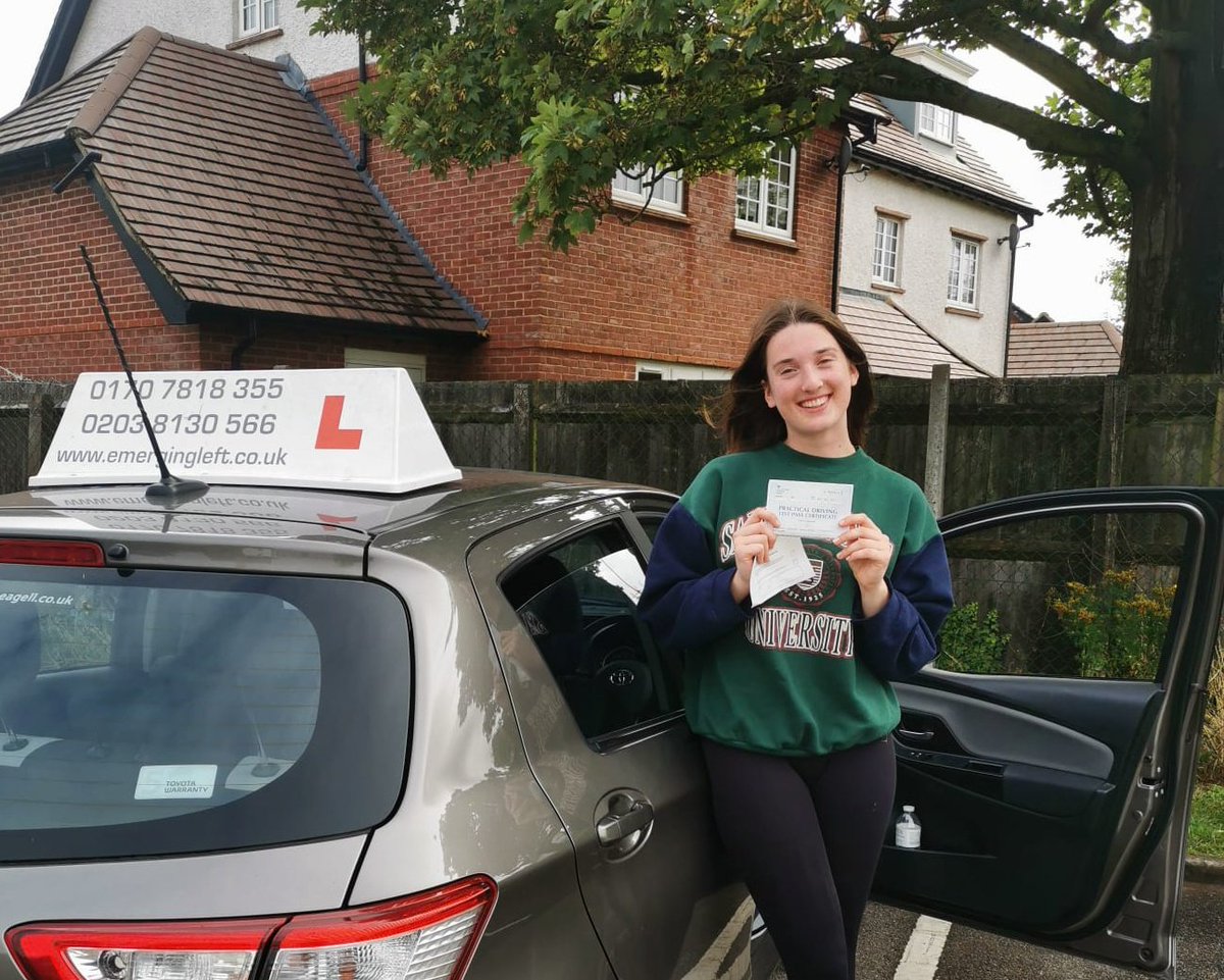 EmergingLeft's tweet photo. Congratulations Connie! A well deserved pass with Emerging Left Intensive Driving School. 👏 If you want to be a safe, confident driver for life, just like Connie, then look no further than https://t.co/SburbykhyG 🚗 #emergingleft #drivinglessons #bestinstructors #dvsa #pass https://t.co/D7dLm0EI1g