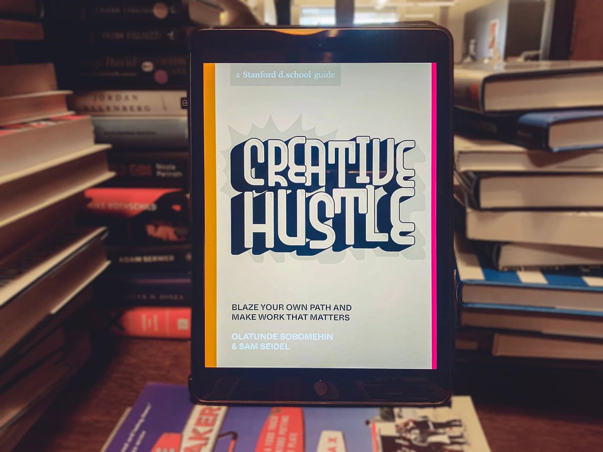 🎉 Happy #BookBirthday to CREATIVE HUSTLE! ✍️ Olatunde Sobomehin, Sam Seidel, Stanford d. school (@TenSpeedPress) 📚Genre: #BusinessAndEconomics / #Motivational Learn more: bit.ly/btw10422