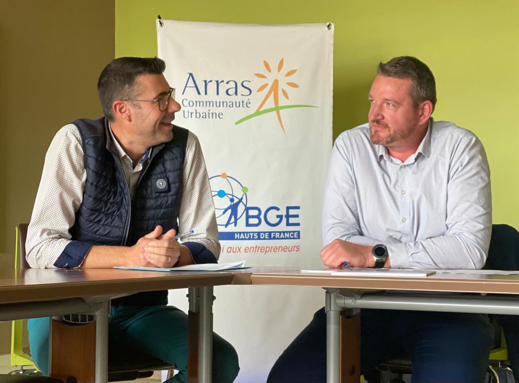 ✅ Lancement du projet Incub’Artois de <a href="/bgehdf/">BGE Hauts de France</a> un projet ESS soutenu par le #GrandArras, en présence de <a href="/cedelm/">Cedric Delmotte</a> 
👉 Objectif : Faire émerger des projets innovants ESS et répondant à un besoin du territoire 
📍Des ateliers ont été menés sur le territoire pour recenser les besoins
