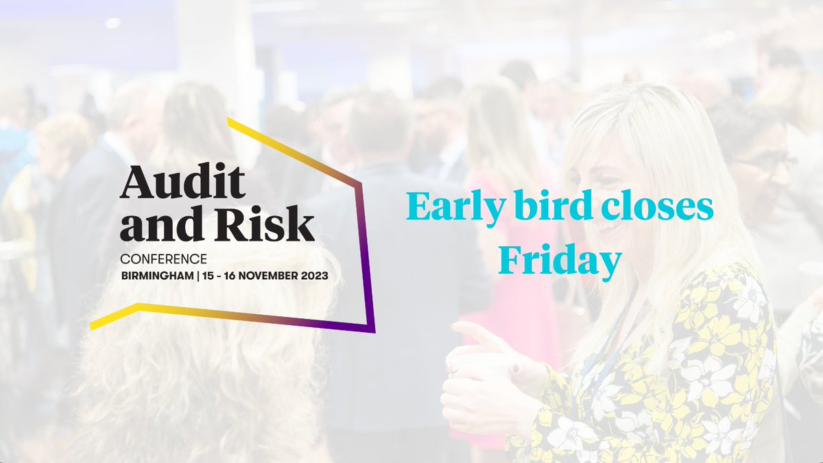 You have until Friday to save £150 on tickets for #NHFAuditRisk.

We'll be fully in person in Birmingham on 15-16 November. Meet colleagues from providers large and small in our dedicated risk and assurance event.

Learn more here: auditandrisk.housing.org.uk/?utm_source=tw…