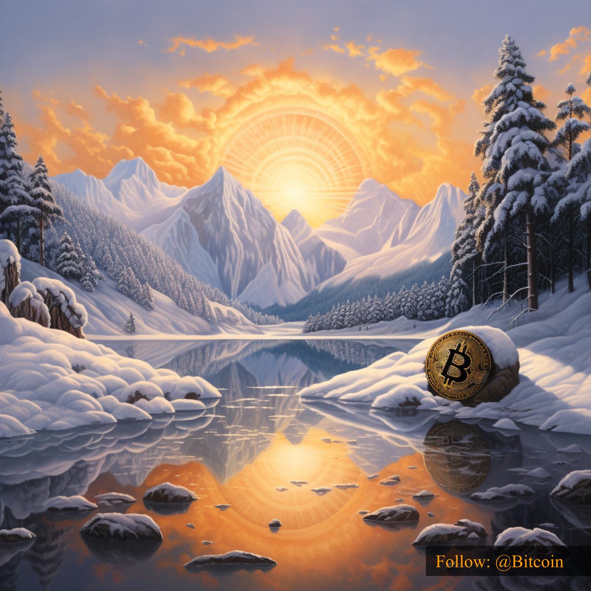 Bitcoin's tweet photo. Every sunrise is a new opportunity to #Bitcoin and prosper. https://t.co/0QeanQ8v47