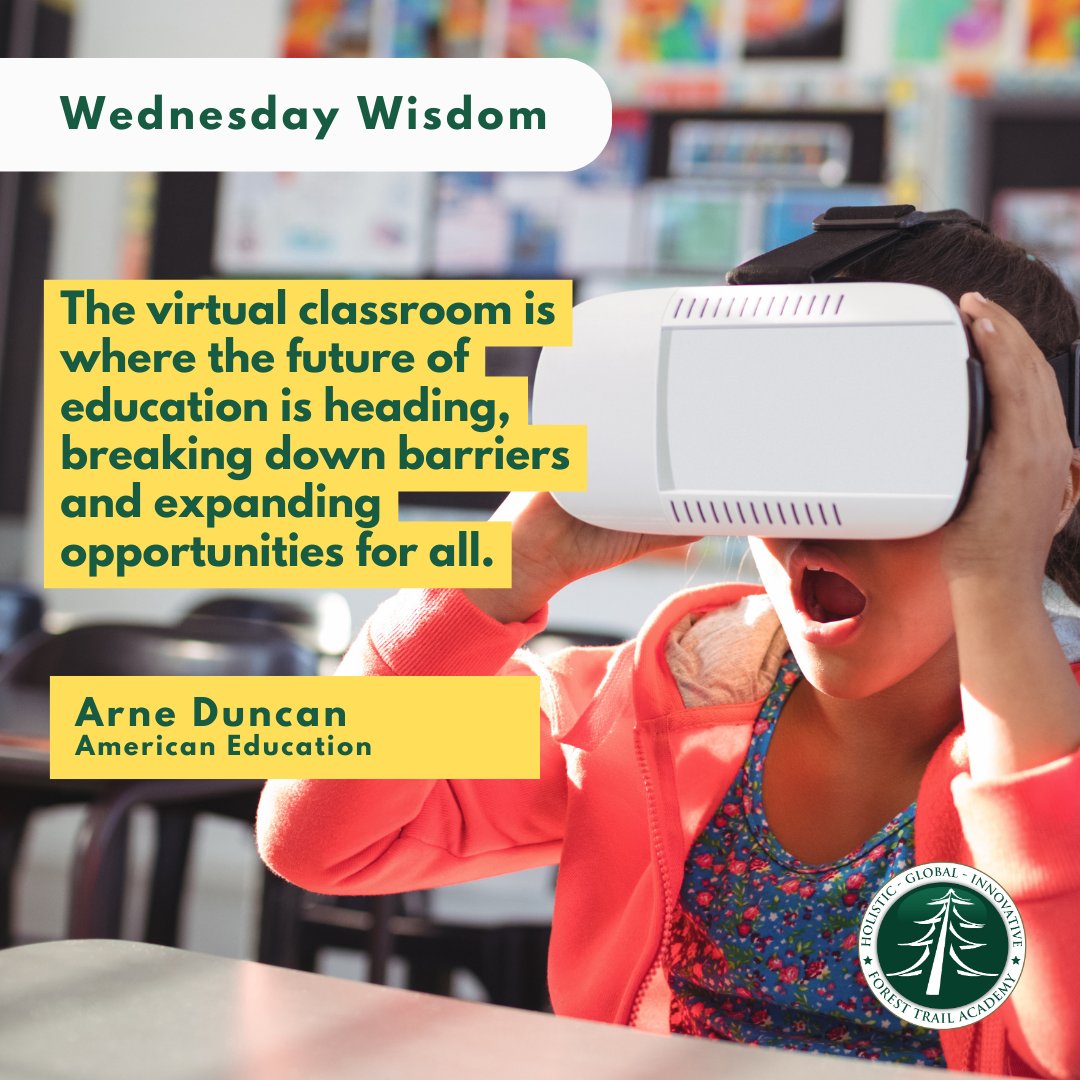 In a world of endless possibilities, virtual education is revolutionizing the way we learn. No matter where you are, a world of knowledge is at your fingertips. 

Take advantage of self-paced and asynchronous online learning options.

#VirtualEducation #FutureOfLearning