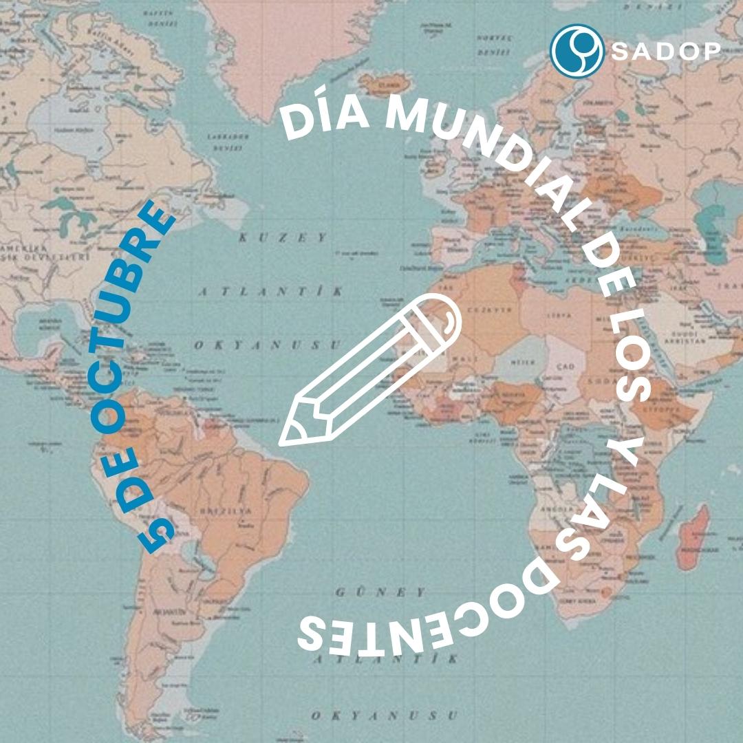 sadopnacion's tweet photo. 📚 ¡Feliz día para cada docente del país! Sigamos trabajando por una educación de calidad, acompañada de más y mejores derechos.

#DíaMundialDelDocente #Educación #SomosSadop https://t.co/VRpqW2VH1m