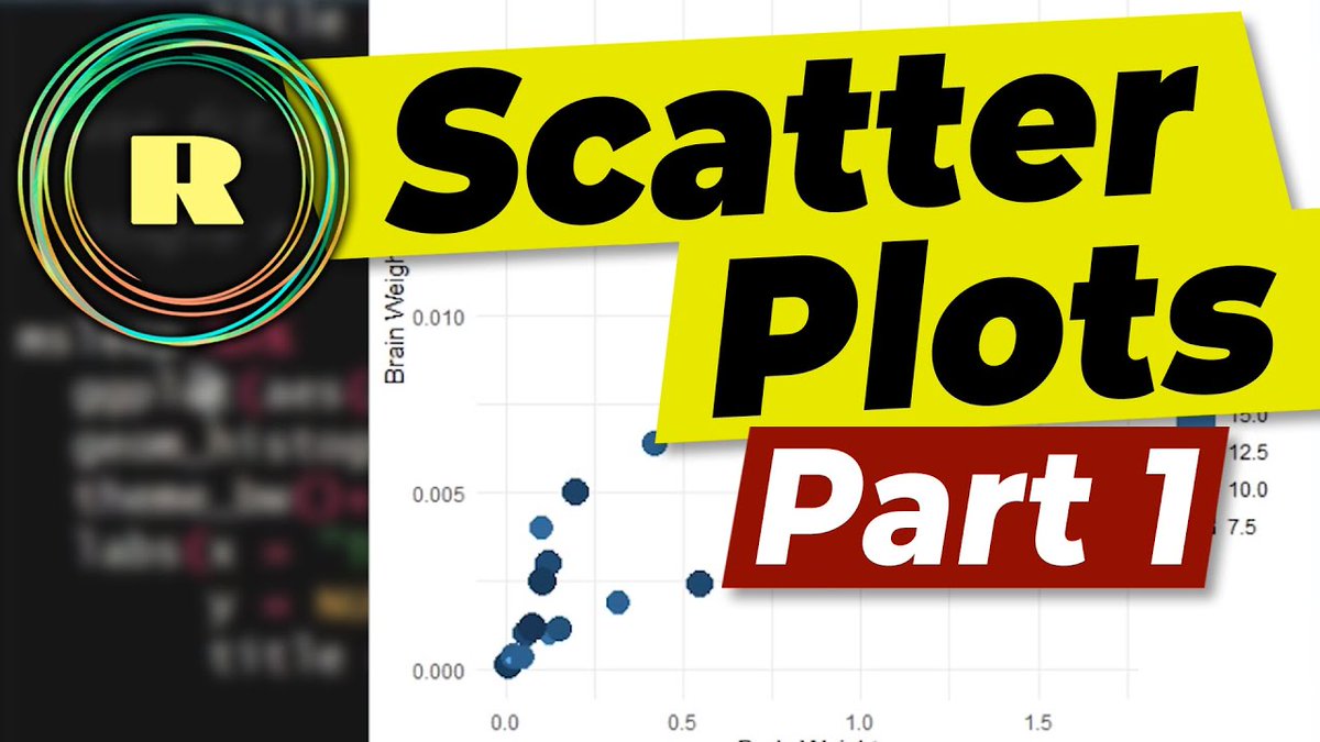 101Programming's tweet image. 📊💡 Master #DataViz with #ggplot in R! 📈✨
Create captivating plots with #ggplot2 in #RProgamming! 🖥️
Explore numeric & categorical data, crafting engaging scatter plots & insightful linear models. 🎥📈 📊📚
👉 zurl.co/4Siu