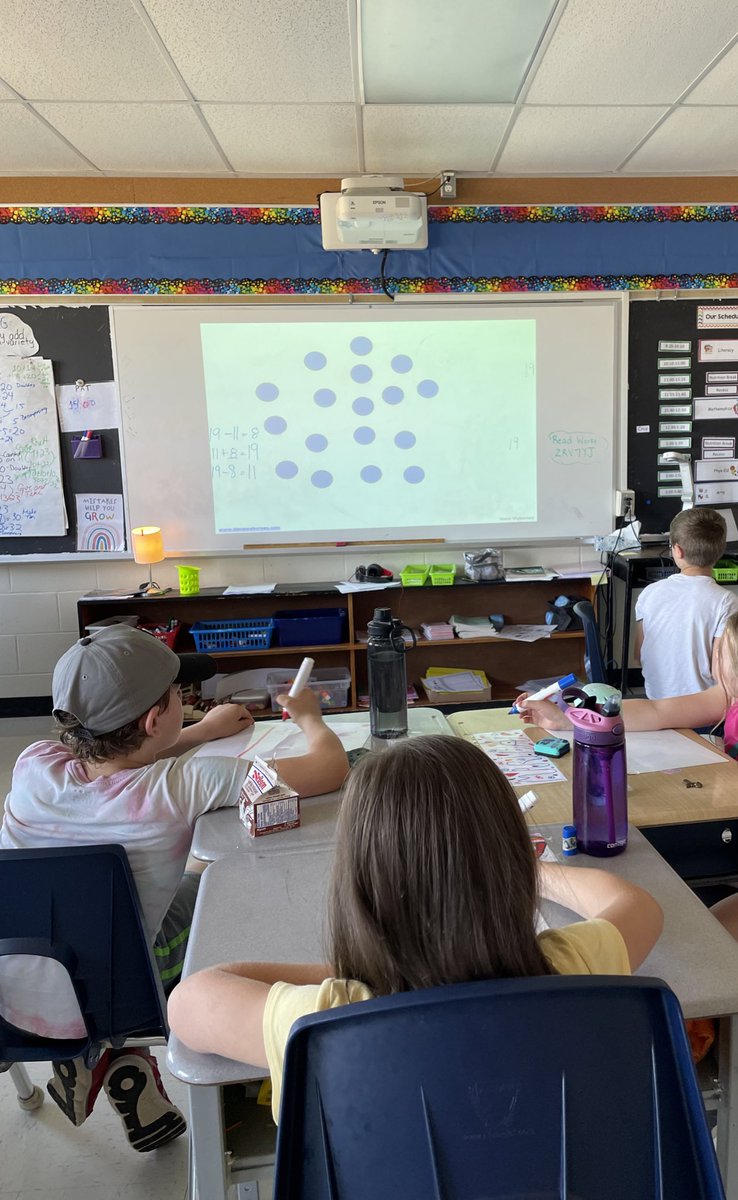 On Day 1 we switch up our regular number talks and engage in another number sense activity. Splat Math is always a favourite! <a href="/selbyschool/">Selby Public School</a>