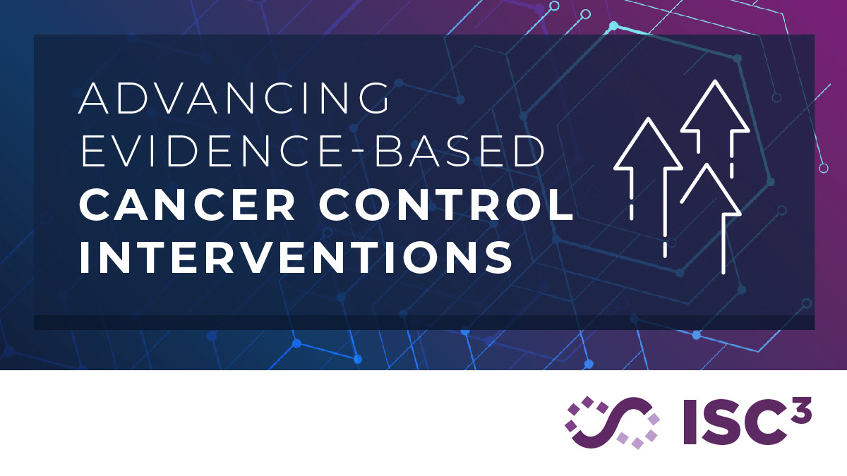 .@theNCI #ImplementationScience Centers in Cancer Control support the rapid development, testing, & refinement of innovative approaches to implement a range of EBIs. #NCI_ISC3 activities are organized around an overarching #impsci theme, learn more: iscentersincancercontrol.org