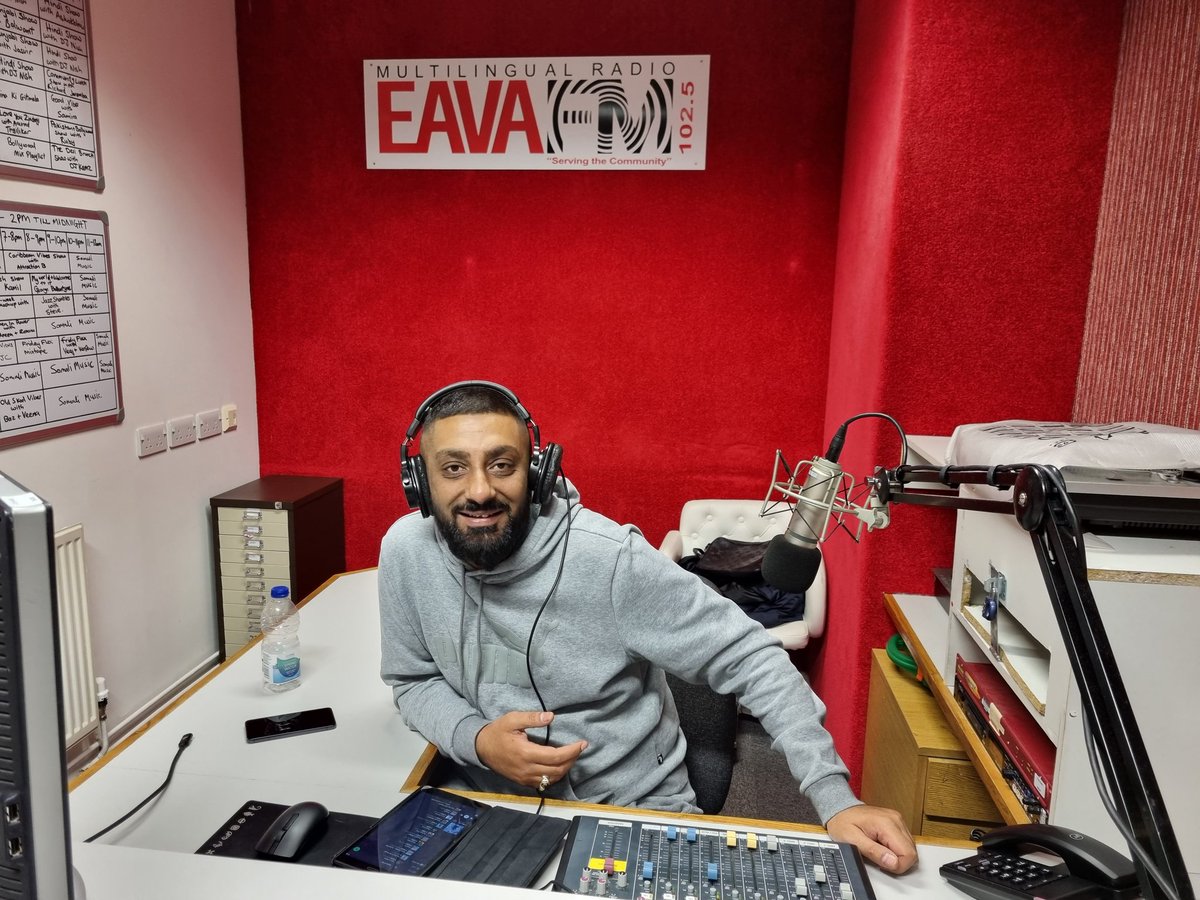 eavafm's tweet photo. On today's @AikyamUK show with Kash &amp; Raj we have @LeicsPCC @Rupert_Matthews live in the studio. Tune in

📻🔉🎵🎧🎙💯🔥👑😎💪🏾👊🏾🙌🏾🙏🏾 https://t.co/MNoqaswxiv