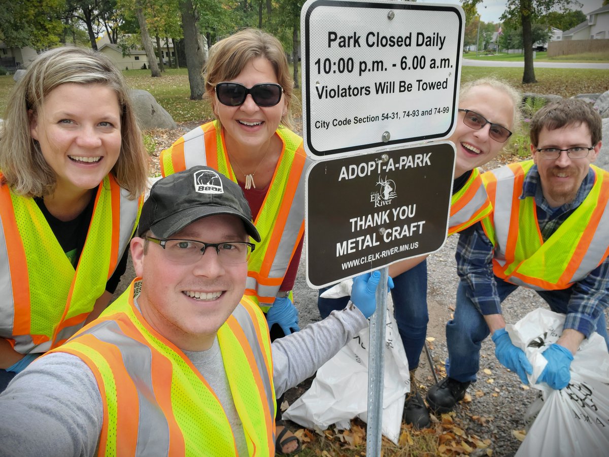 Thank you to everyone who came out for the highway cleanup in Elk River, MN. We love working with people who give back to the community. #manufacturing #elkrivermn