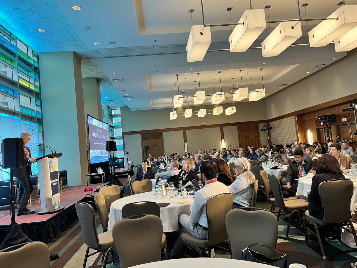 GlennLanteigne's tweet photo. Dr. Stephen Lucas Deputy Minister Health Canada Opening Keynote underway - Unlocking the Power of Health Data: The Key to Healthcare Modernization @tectoniconline @rfulkerson @Reboot_Comm @HlthcareSumm #HCS23 #HCS https://t.co/EmOAyYnQh1