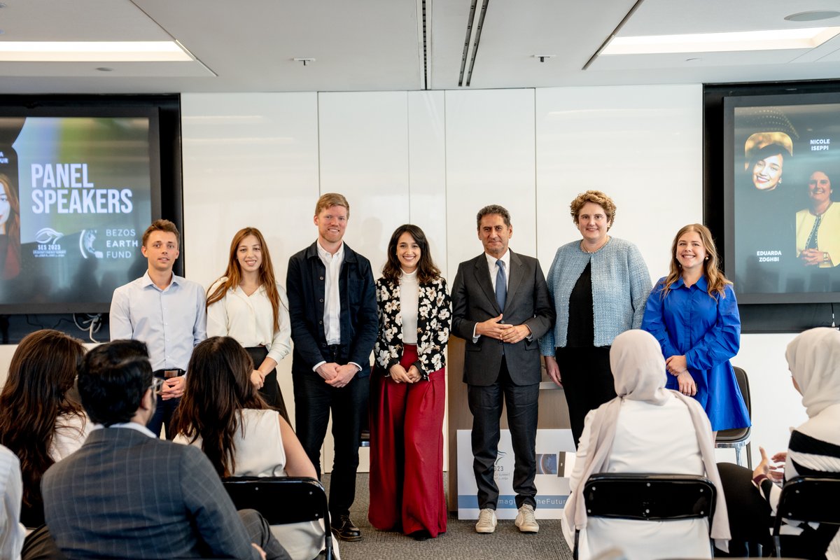 Eduarda Zoghbi (@duda_zoghbi) on Twitter photo During #ClimateWeekNYC, <a href="/studentenergy/">Student Energy</a> and <a href="/BezosEarthFund/">Bezos Earth Fund</a> announced a partnership to support our International Student Energy Summit #SES2023 and enhance #youth participation from developing countries to amplify their capacities and scale up their #cleanenergy projects💡 During #ClimateWeekNYC, <a href="/studentenergy/">Student Energy</a> and <a href="/BezosEarthFund/">Bezos Earth Fund</a> announced a partnership to support our International Student Energy Summit #SES2023 and enhance #youth participation from developing countries to amplify their capacities and scale up their #cleanenergy projects💡