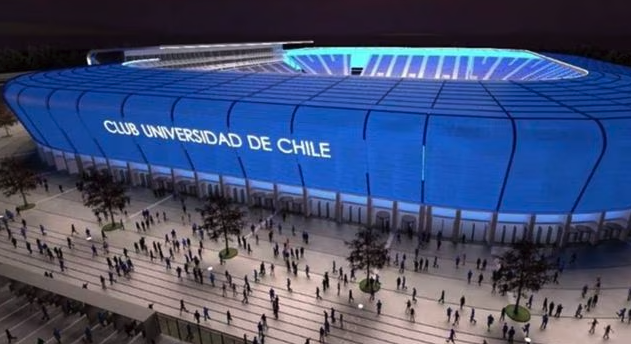 danipba's tweet photo. Lamentamos informar que el partido inaugural del Mundial 2030 no se jugará en el Estadio de Universidad de Chile https://t.co/Z8wnV6v2Mn