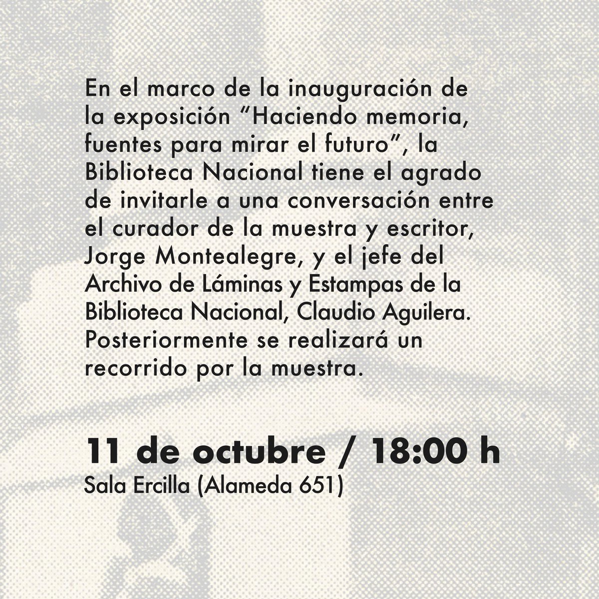 BNChile's tweet image. Les esperamos el miércoles 11 de octubre, en la inauguración de la expo &quot;Haciendo memoria, fuentes para mirar el futuro&quot;. #50AñosDelGolpe
Detalle de imagen de noticia: “Minucioso allanamiento a Biblioteca Nacional”, Las Últimas Noticias, 6 de octubre de 1973. Colección BN.
