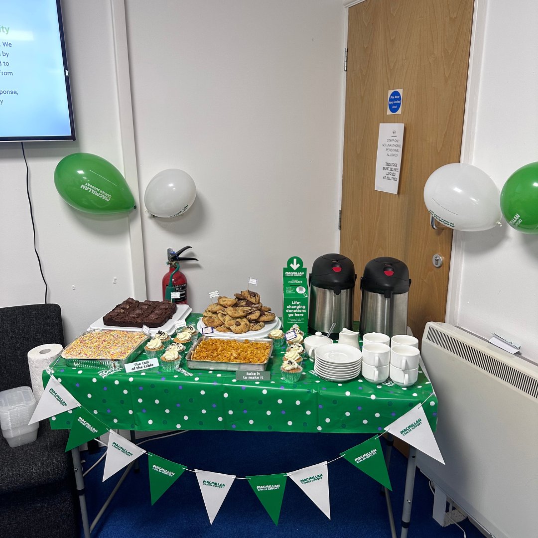 schoolofcoding's tweet image. We had our MacMillan Coffee Morning at School of Coding on Monday and we raised over £100!
Thanks to a wonderful team who contributed and all the people who came to support👏
coffeefundraising.macmillan.org.uk/fundraising/cm…
#macmillancancer #schoolofcodingai #charity #goodcause