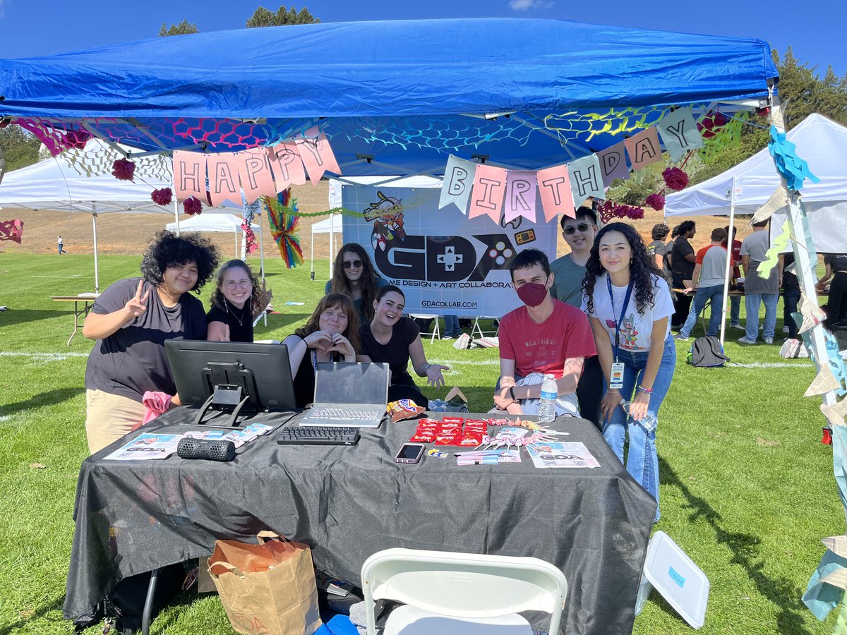 Hi gamers! 

Here is a recap of some GDA activities from last week! We tabled at UCSC’s Cornucopia on September 26th, and then tabled at the Merrill Block Party on the 29th. 

It was so nice meeting you guys, looking forward to see yall at this year's meetings + workshops!!
