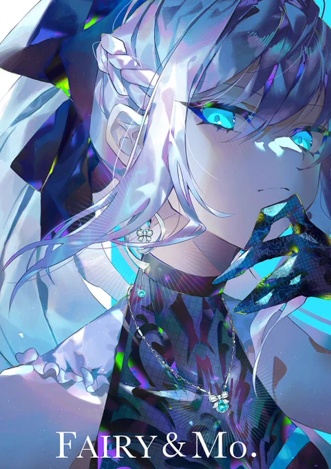 妖精國のアクセサリーブランド 「FAIRY&Mo.」 の広告塔のモルガンとバーヴァンシー ※嘘広告です #FGO