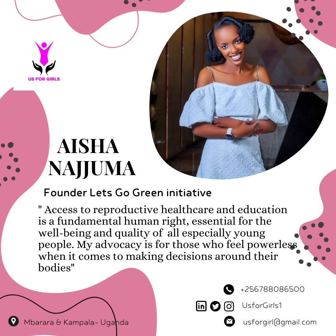 Our WCW today is @AishaNajjuma1 

She advocates for increased access to reproductive health services and education especially for young people so that they're empowered to make informed decisions about their own bodies.

Together we can #EmpowerYoungPeople &also #EndPeriodPoverty