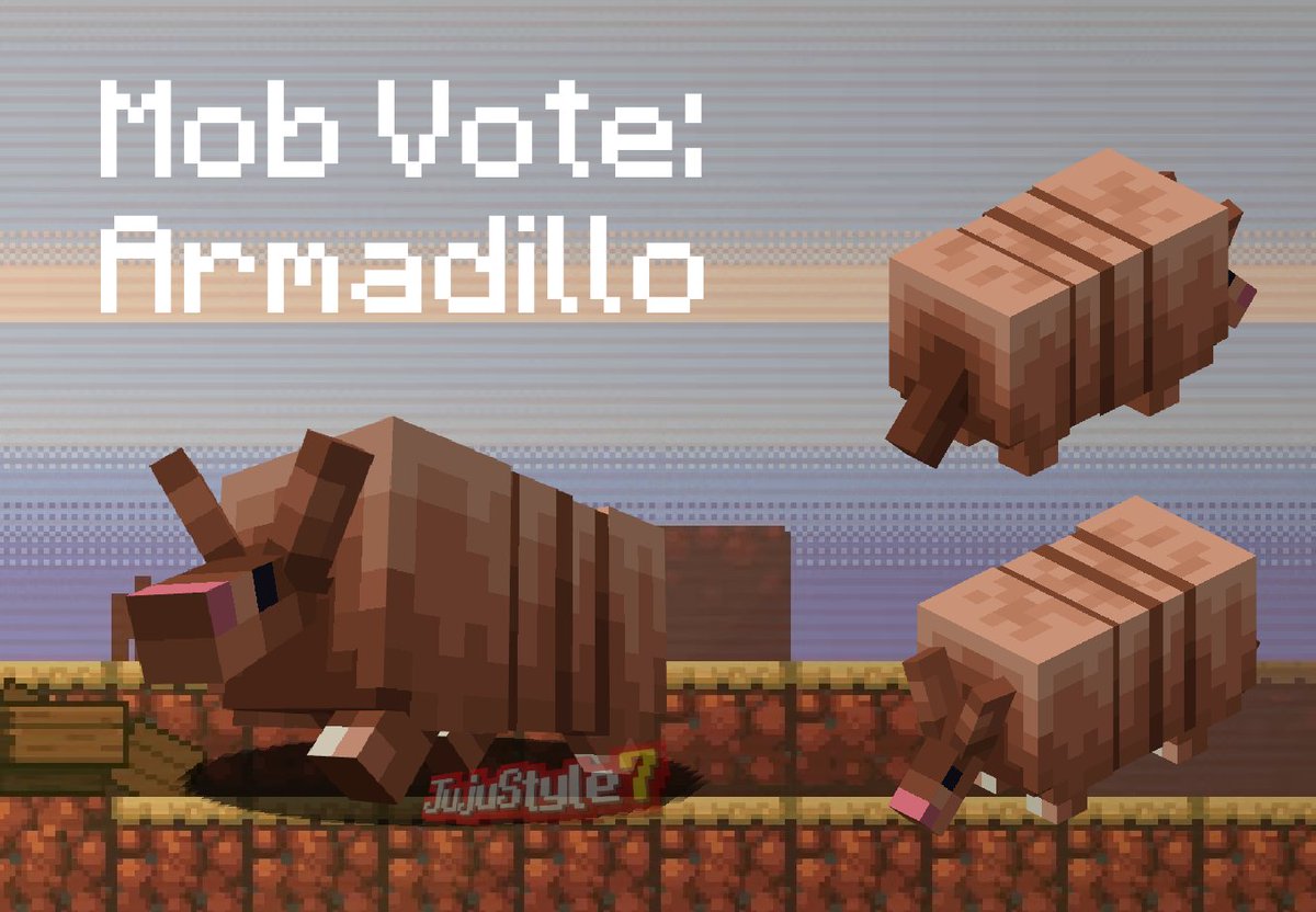 Armadillo just won minecraft mob vote : r/SonicTheHedgehog