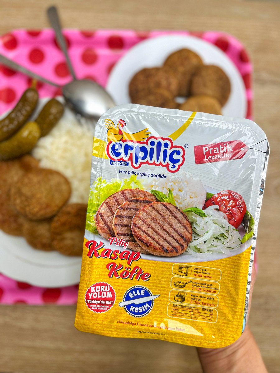 Erpiliç  Kasap Köfte 5 dakika da lezzetli tabaklar hazırlamak çok kolay 😏

#erpiliçtavuk #kasapköfte #piliçeti #pratiktarifler