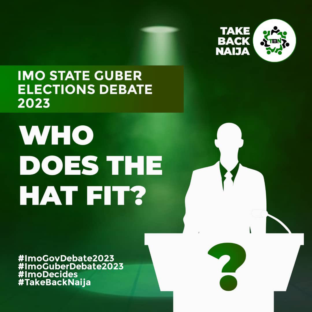 Chinonso ‘Emma’ Ohuche (@st_ceo_1501) on Twitter photo The Heat🔥 is on!
Who does the 🎩 fit?
#ImoGuberDebate2023
#ImoGovDebate
#IMODECIDES2023
#ImoDecides
Cc;
<a href="/TakeBackNaija_/">Take Back Naija</a>
<a href="/ARISEtv/">ARISE NEWS</a>
<a href="/channelstv/">Channels Television</a>
<a href="/NTANewsNow/">NTANetwork</a>
<a href="/ibcorienttvfm/">orienttv/fm</a>
<a href="/SilverbirdN24/">Silverbird News24</a>
<a href="/officialcopdem/">COPDEM</a>
<a href="/Coalitionforpo/">Coalition For Peter Obi - CPO</a>
<a href="/OfficialPDPNig/">Official PDP Nigeria</a>
<a href="/pdpimostate/">pdpimo</a>
<a href="/APCUKingdom/">APC United Kingdom</a> The Heat🔥 is on!
Who does the 🎩 fit?
#ImoGuberDebate2023
#ImoGovDebate
#IMODECIDES2023
#ImoDecides
Cc;
<a href="/TakeBackNaija_/">Take Back Naija</a>
<a href="/ARISEtv/">ARISE NEWS</a>
<a href="/channelstv/">Channels Television</a>
<a href="/NTANewsNow/">NTANetwork</a>
<a href="/ibcorienttvfm/">orienttv/fm</a>
<a href="/SilverbirdN24/">Silverbird News24</a>
<a href="/officialcopdem/">COPDEM</a>
<a href="/Coalitionforpo/">Coalition For Peter Obi - CPO</a>
<a href="/OfficialPDPNig/">Official PDP Nigeria</a>
<a href="/pdpimostate/">pdpimo</a>
<a href="/APCUKingdom/">APC United Kingdom</a>