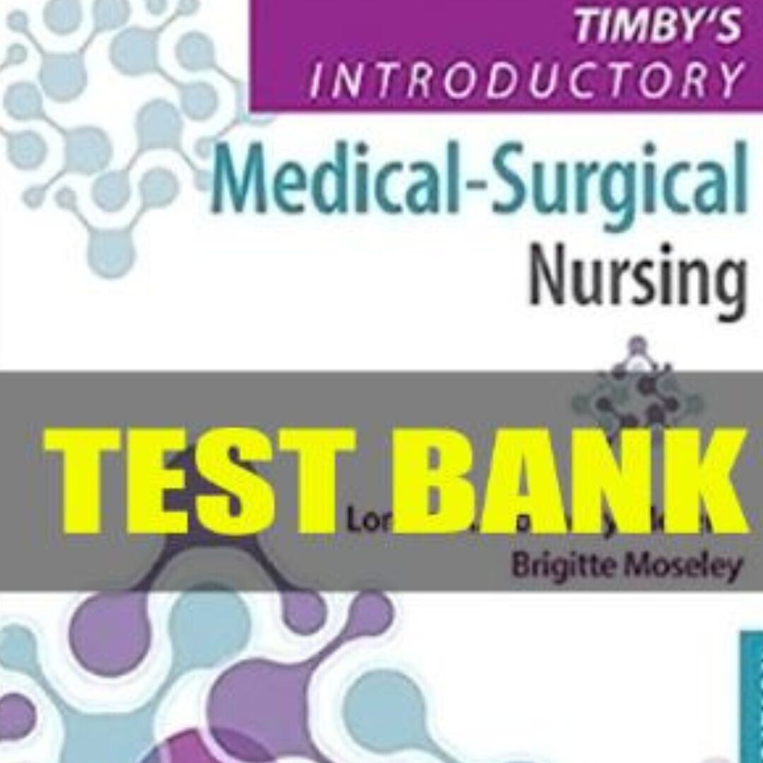 techellia's tweet photo. TEST BANK Timby's Introductory Medical-Surgical Nursing 13th Edition Moreno download from here https://t.co/tBLRX8xZ7G https://t.co/gaxql4zPXy