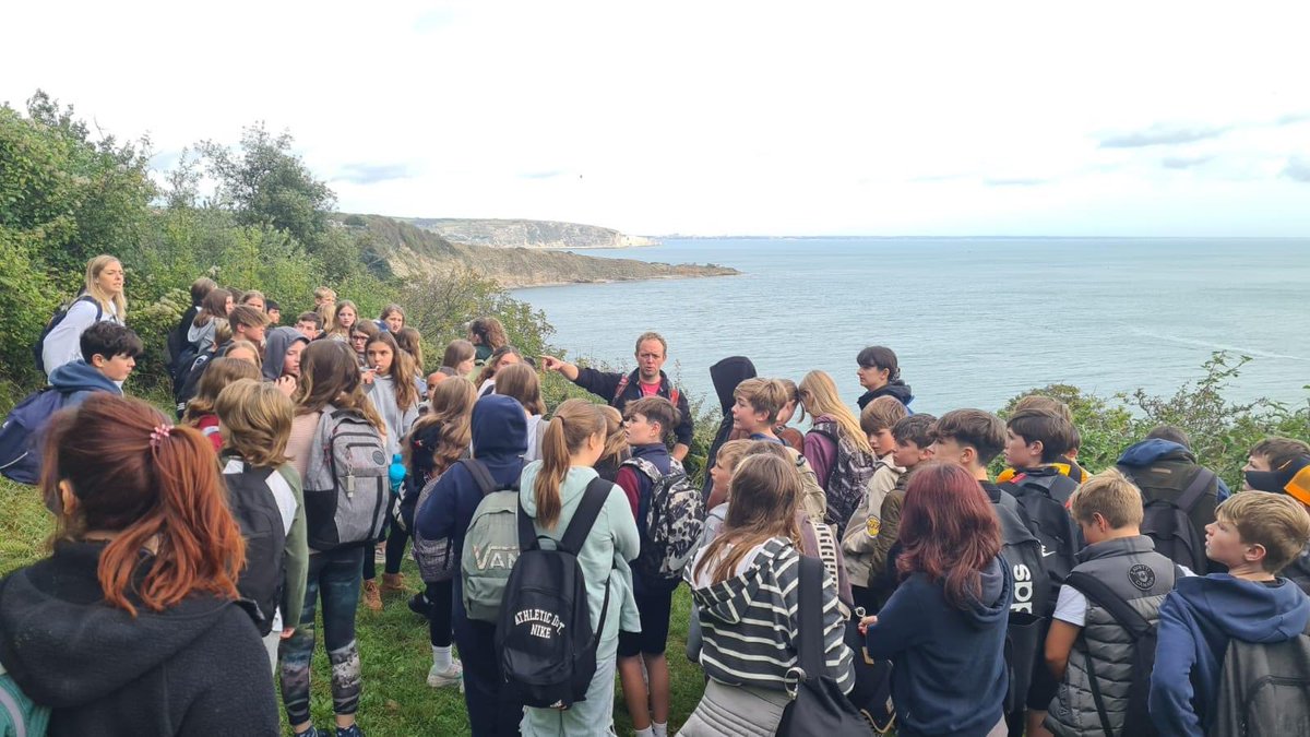 What a glorious day at Swanage with Year 8 Geographers today studying Tourism and Coastal Resorts! We started from Durlston Country Park and walked down the Coastal path into town. 

We all had a great day, fantastic behaviour from students and tasty chips for lunch on the beach!