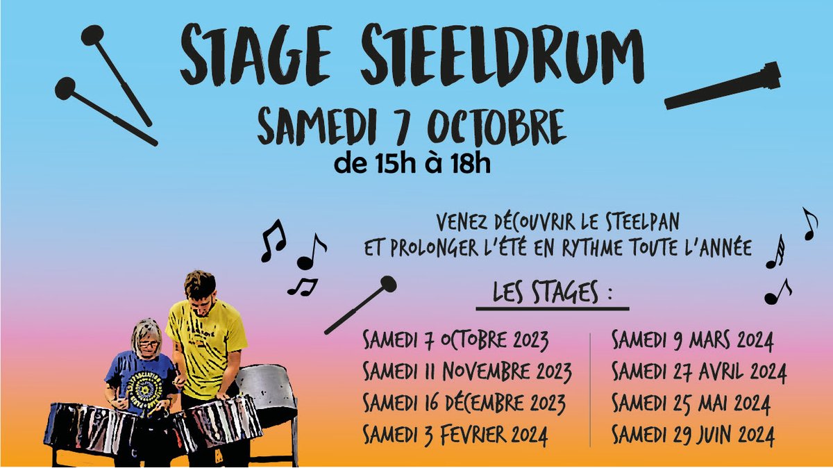 fjeantheodore's tweet photo. Bonjour à toutes et tous ! 

IL RESTE DES PLACES POUR LE
👇 STAGE DE SAMEDI 7 OCTOBRE 👇

https://t.co/iCAJ9MIrcI

Les tarifs pour la journée :
35€ / adulte
15€ / jeune - de 18 ans
25€ / personnes pour les groupes de 4 et +
Pour plus d'info contactez : info@calypsociation.com https://t.co/rvV8CbsPgA