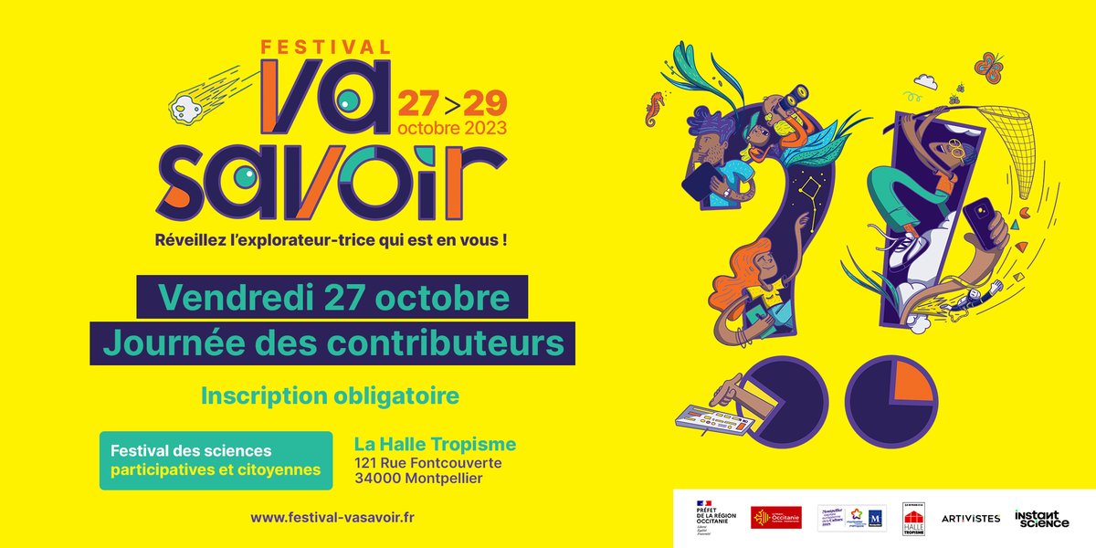 instantscience's tweet photo. 📢 Acteurs du milieu scientifique, que diriez-vous d’une journée pour découvrir des programmes de sciences participatives, et aussi, rencontrer celles et ceux qui les font ?

Inscrivez-vous👇
https://t.co/jukPbMnmc9

#VaSavoir #SciencesParticipatives https://t.co/BqVtzF3Dec