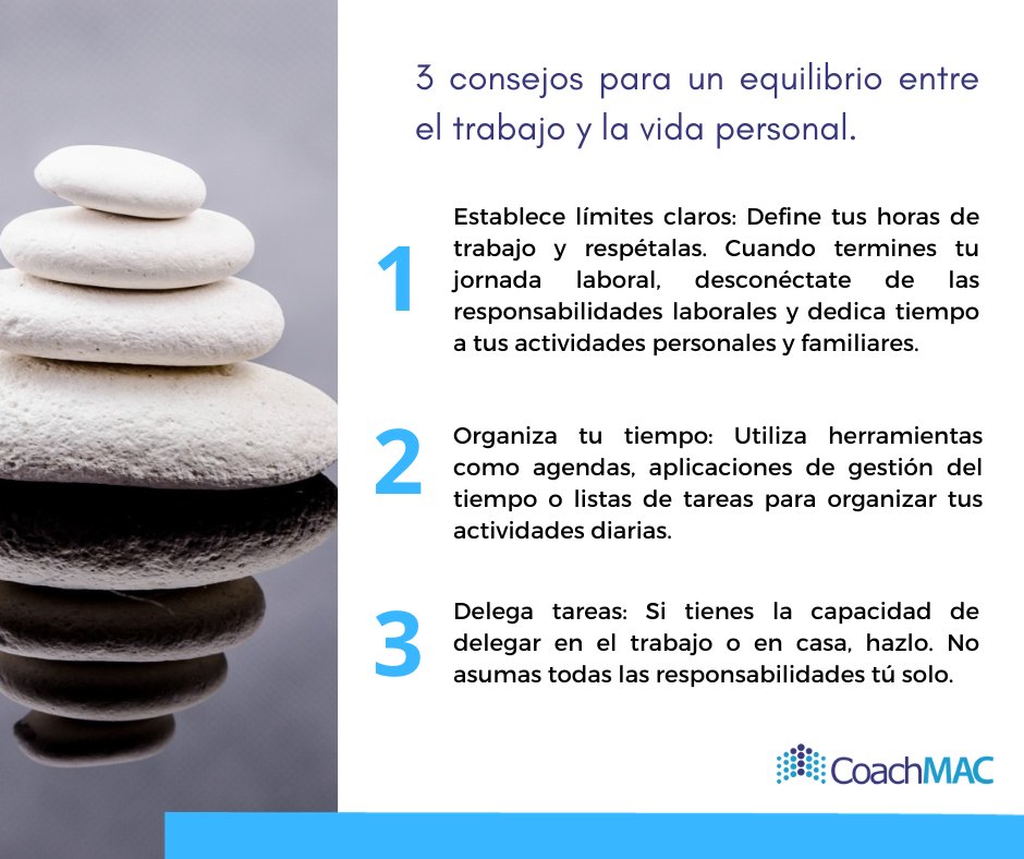 CoachMACMx's tweet photo. El equilibrio entre la vida laboral y personal es esencial para el bienestar laboral y la productividad.
El coaching puede ayudarte a equilibrar ambos, contáctanos📲 https://t.co/E3hARIMjV6