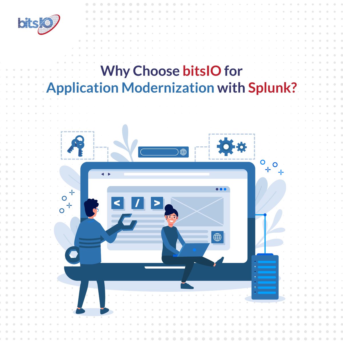 bits_io's tweet image. Experience the future of applications with #bitsIO and #SplunkObservability.
Refactor, re-architect, and accelerate your apps for hybrid/multi-cloud environments using microservices.
Gain real-time visibility, tackle code impact challenges, and supercharge productivity.