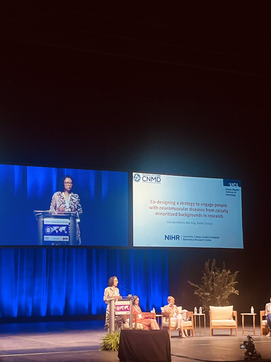 gio_tnpee's tweet photo. “I needed to listen” powerful and amazing talk -  Dr Gita Ramdharry at #WMS2023 @WorldMuscleSoc #grateful #equity #research #neuromusuclar https://t.co/EtF4RQcmUB