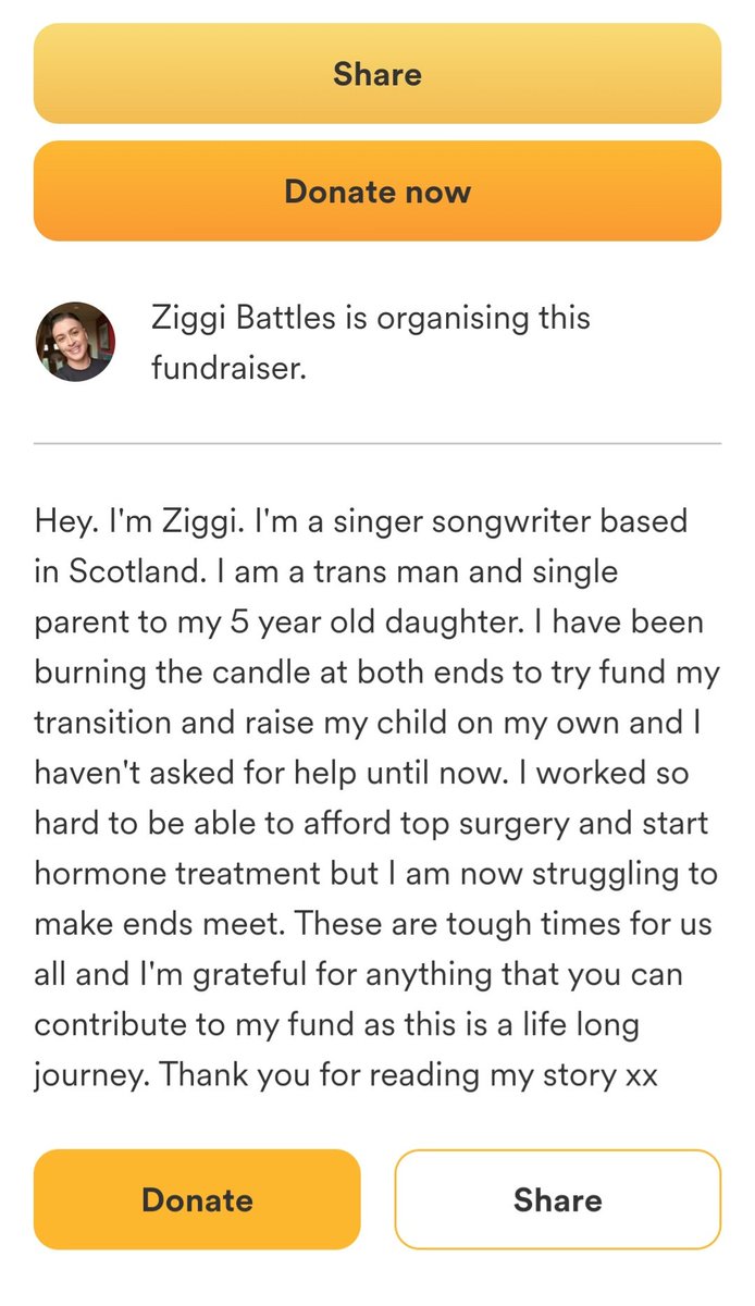 IndieLightUK's tweet photo. Hi Folks, if you can spare it, please consider donating to @ZiggiBattles GoFundMe campaign. They are an amazing musician &amp; an even better person. Donate if you can and like &amp; share if you can't ❤️

https://t.co/jw965lDKdO

#ZiggiBattles #Musician #Ayrshire #Glasgow #LGBT #Donate https://t.co/gdHI6Q2Kue