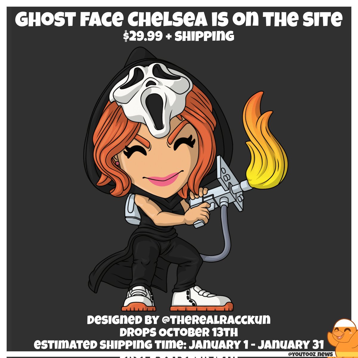 youtooz_news's tweet photo. #youtooz #youtooznews #ghostface #deadmeat #susujpg #unithecat https://t.co/omhe1UGmk9