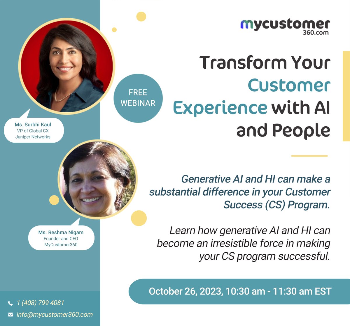 *𝗘𝘅𝗰𝗶𝘁𝗶𝗻𝗴 𝗡𝗲𝘄𝘀! 𝗝𝗼𝗶𝗻 𝗢𝘂𝗿 𝗨𝗽𝗰𝗼𝗺𝗶𝗻𝗴 𝗙𝗿𝗲𝗲 𝗪𝗲𝗯𝗶𝗻𝗮𝗿 𝗼𝗻 𝗢𝗰𝘁𝗼𝗯𝗲𝗿 𝟮𝟲, 𝟮𝟬𝟮𝟯!*

𝐑𝐞𝐠𝐢𝐬𝐭𝐞𝐫 𝐍𝐨𝐰 - shorturl.at/iCMRW

#WebinarAlert #BusinessLeadership #SuccessStrategies #SuccessTips #webinaralert #Webinar2023 #FreeWebinar