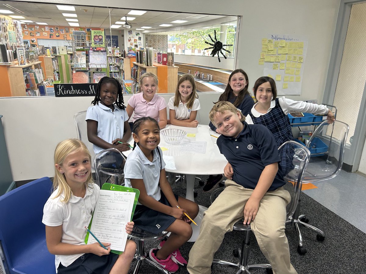 Interviewed today by this enthusiastic and curious group of 3rd graders as they discover more about the people who work ⁦@BrkstoneCougars⁩ but don’t teach in the classroom. They learned about a Board of Trustees and were excited to know they were one of my many meetings!