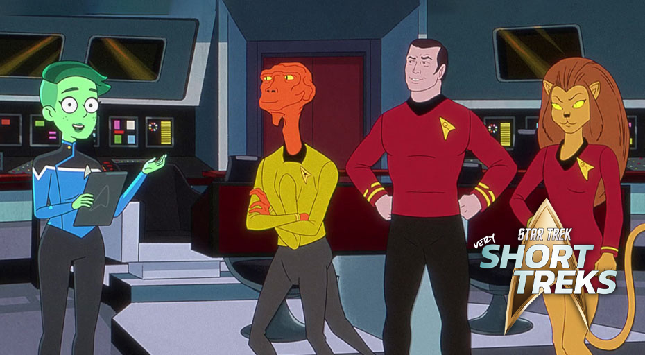 TrekCore's tweet photo. NEW — Animated generations meet in "Walk, Don't Run," the final VERY SHORT TREK celebrating the original #StarTrek Animated Series
Watch now: https://t.co/4aJx8BgtXf https://t.co/YLFncUfAQ2