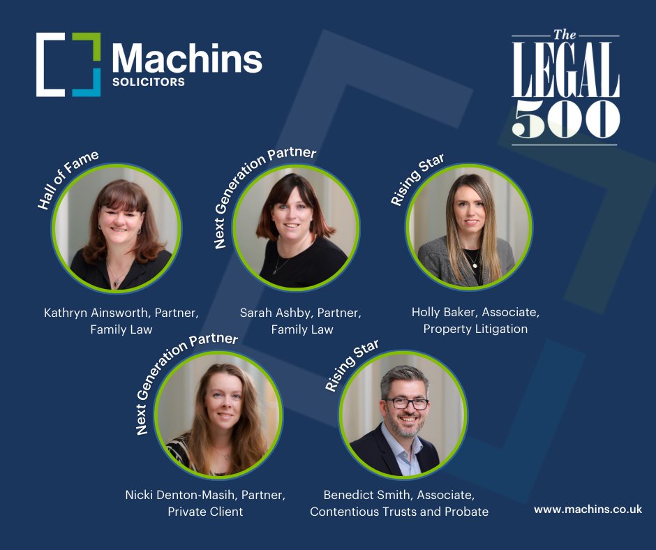 Delighted to see such fantastic praise for our teams in this year's #Legal5002024 #Legal500
⭐Top Tier Firm - Family Law
⭐Recommended in seven practice areas 
⭐19 Lawyers Recommended
⭐Five Ranked Lawyers
Find out more about our rankings - ow.ly/2iqG50PSRKR