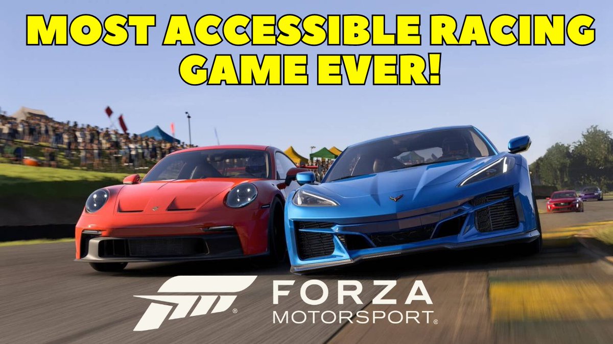 stevesaylor's tweet image. "We may not be able to get to drive a race car in real life, but this is the next best thing."

@ForzaMotorsport with its Blind Drive Assist, customizable motor controls, and driving assists for all types of players, I'm giving this my first 5 out of 5! 

youtu.be/D345qdC_WIg