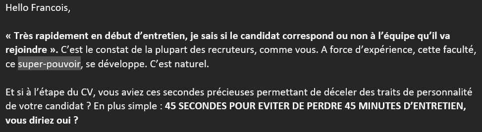 Les recruteurs ne méritent pas le respect des managers