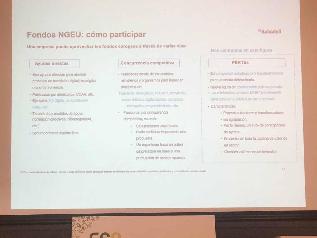 La sostenibilidad es asegurar las necesidades presentes sin comprometer necesidades de las generaciones futuras, ¿lo estamos haciendo bien?Mabel Santaella de <a href="/BancoSabadell/">Banco Sabadell</a> plantea cómo las empresas pueden buscar financiación para llevar a cabo su cambio sostenible #EcoToyDay