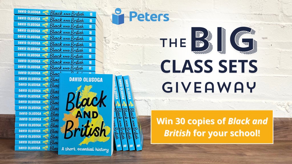 Peters (@petersbooks) on Twitter photo October's round of The Big Class Sets Giveaway kicks off with Black and British, an essential and important title for school collections.
To win 30 copies for your school, follow our X account and reshare this post before Friday 6th October, 6pm.
<a href="/MacmillanKidsUK/">Macmillan Children's Books</a> October's round of The Big Class Sets Giveaway kicks off with Black and British, an essential and important title for school collections.
To win 30 copies for your school, follow our X account and reshare this post before Friday 6th October, 6pm.
<a href="/MacmillanKidsUK/">Macmillan Children's Books</a>