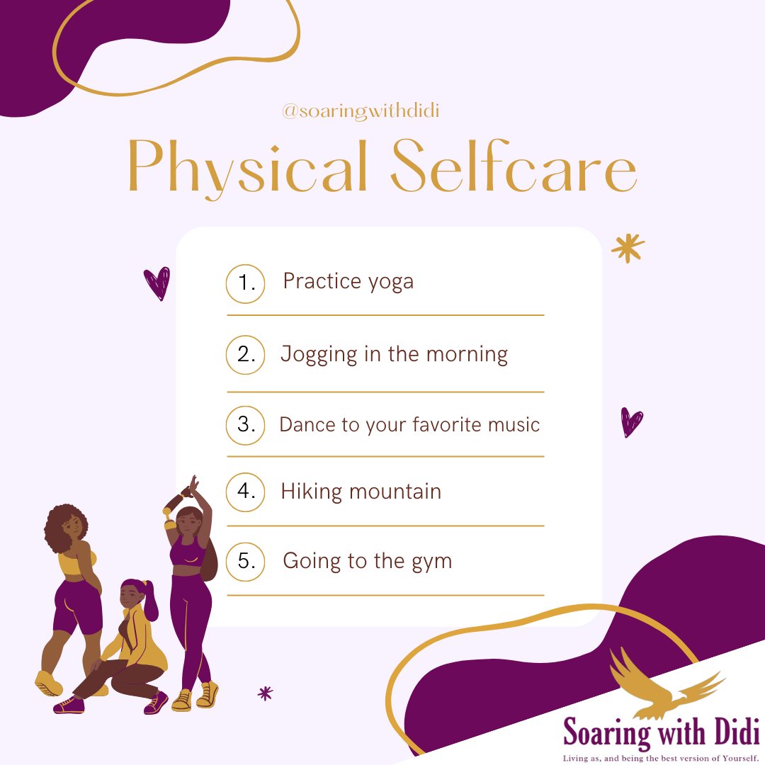 soaringwithdidi's tweet photo. 💪🌱 "Your body is your temple, so treat it with love and care. Embrace physical self-care to thrive inside and out!" 🏋️‍♀️🥗 #PhysicalWellness #SelfCareRoutine #HealthyLiving 🌟 https://t.co/G7kOj6KpqJ