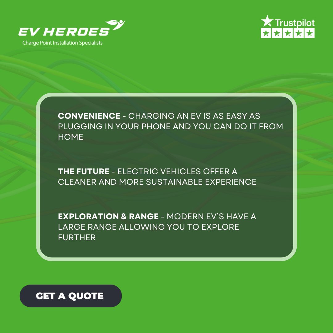 heroes_ev's tweet photo. Why should you go electric? 👀⚡

There are plenty of benefits to going electric 🚘

If you would like to discuss your EV charger options, simply get in touch with the team today on 01257 826601 or click the link below 👇

https://t.co/59thpitRQS

#EVHeroes #ElectricVehicles https://t.co/V2cOwGuUX1