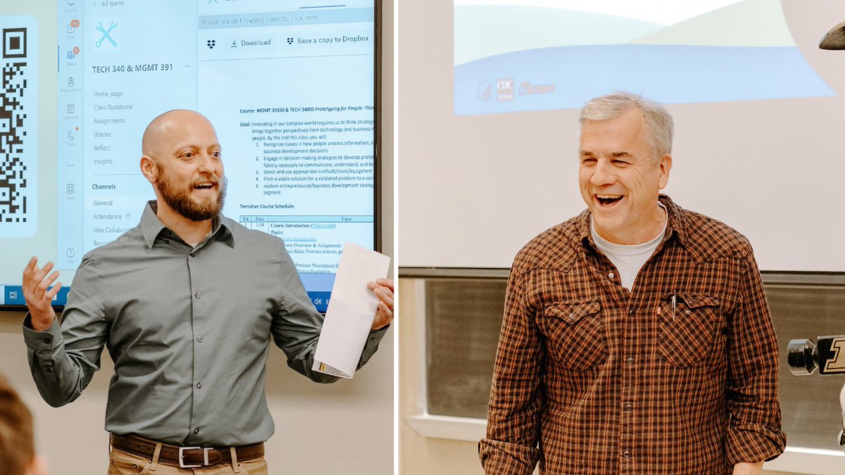 TechPurdue's tweet photo. #PurduePolytechnic’s Greg Strimel & Bryan Hubbard received 2023 Murphy Awards, Purdue’s highest undergraduate teaching honor, joining 3 other Polytechnic professors awarded in the last 6 years. https://t.co/Dv6Er2ilNC
#PurduePolytechnicSpringStories (in case you missed it) https://t.co/JZaXQI0rWU