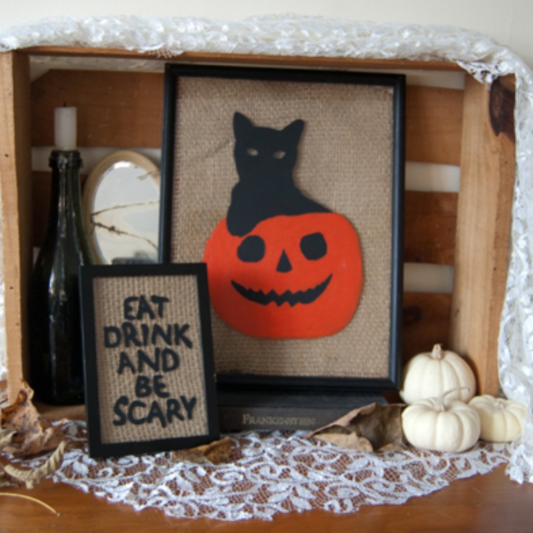 Run out of ideas for Halloween décor? Try out this easy painting technique: ow.ly/i8IH50PR7yA

#GoodwillNJ #DIY #HalloweenProject #HomeDecor #ThriftHaul
