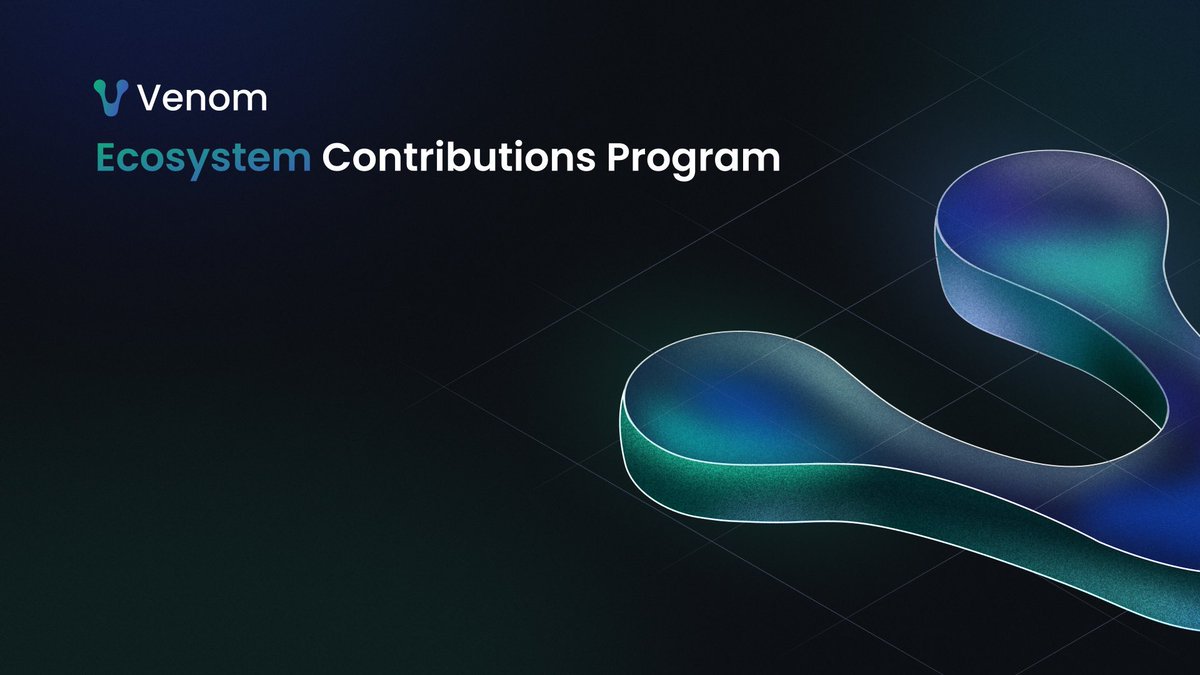 Round 2 of the Venom Ecosystem Contributions Program is now open!

Deep passion for Venom and its technology? Have you made significant contributions or aim to do so for the Venom blockchain?

🔹10k spots available
🔹Only a select few will be chosen

Apply now👇